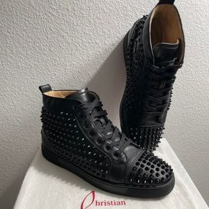 Authentic/used Christian louboutin Louis spike 42